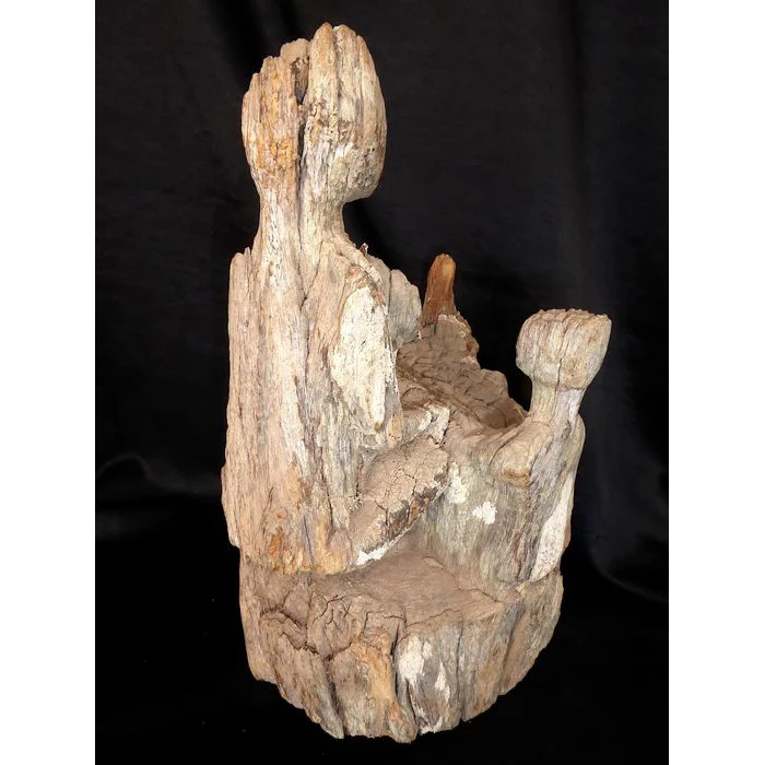 Mahafaly AloAlo Grave Post Fragment, Madagascar #881 - Image 8