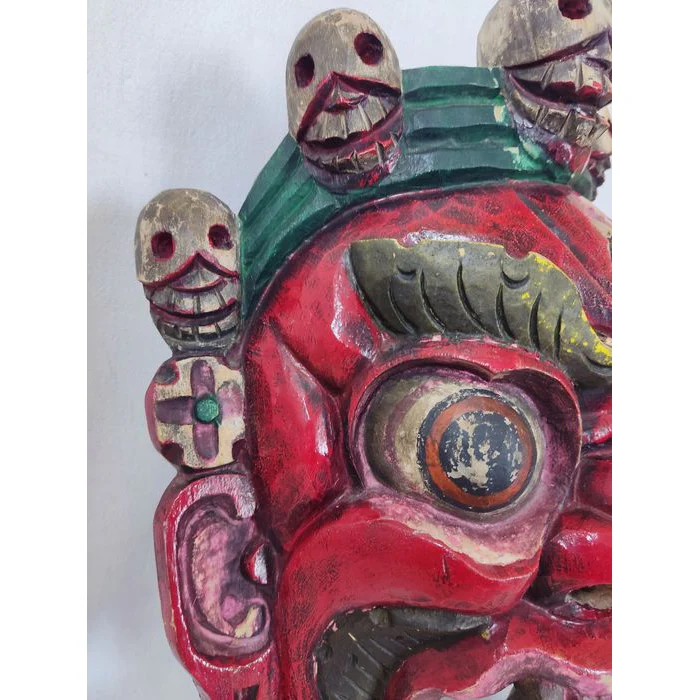 Mahakala #672 and Bhairab / Bhairava #673 Masks, Nepal EACH MASK SOLD SEPARATELY - Image 12