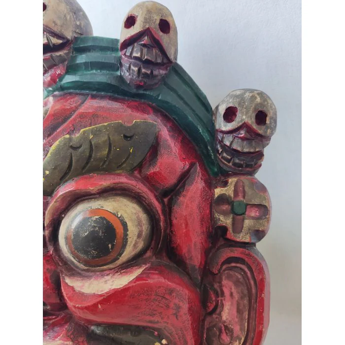 Mahakala #672 and Bhairab / Bhairava #673 Masks, Nepal EACH MASK SOLD SEPARATELY - Image 13