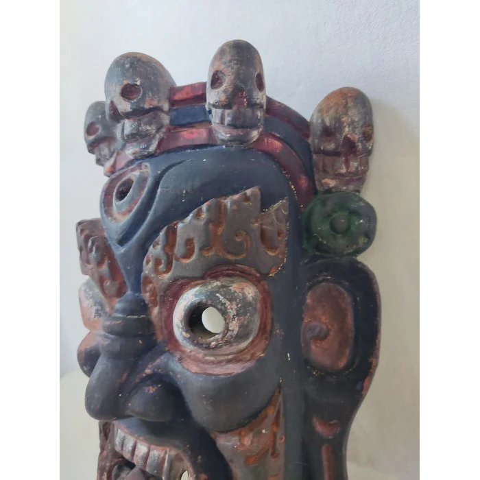 Mahakala #672 and Bhairab / Bhairava #673 Masks, Nepal EACH MASK SOLD SEPARATELY - Image 17