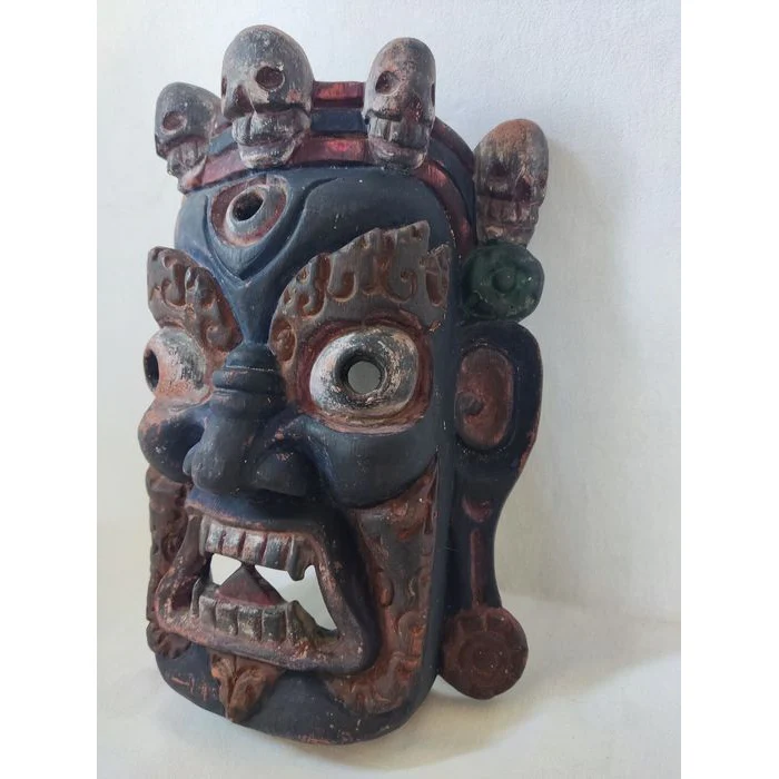 Mahakala #672 and Bhairab / Bhairava #673 Masks, Nepal EACH MASK SOLD SEPARATELY - Image 7