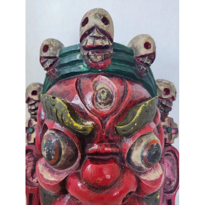 Mahakala #672 and Bhairab / Bhairava #673 Masks, Nepal EACH MASK SOLD SEPARATELY - Image 8