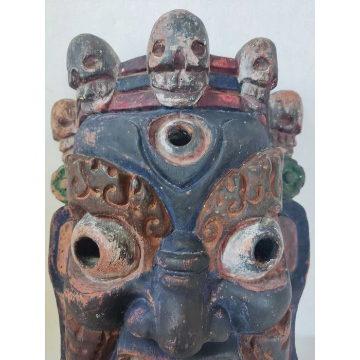 Mahakala #672 and Bhairab / Bhairava #673 Masks, Nepal EACH MASK SOLD SEPARATELY - Image 9