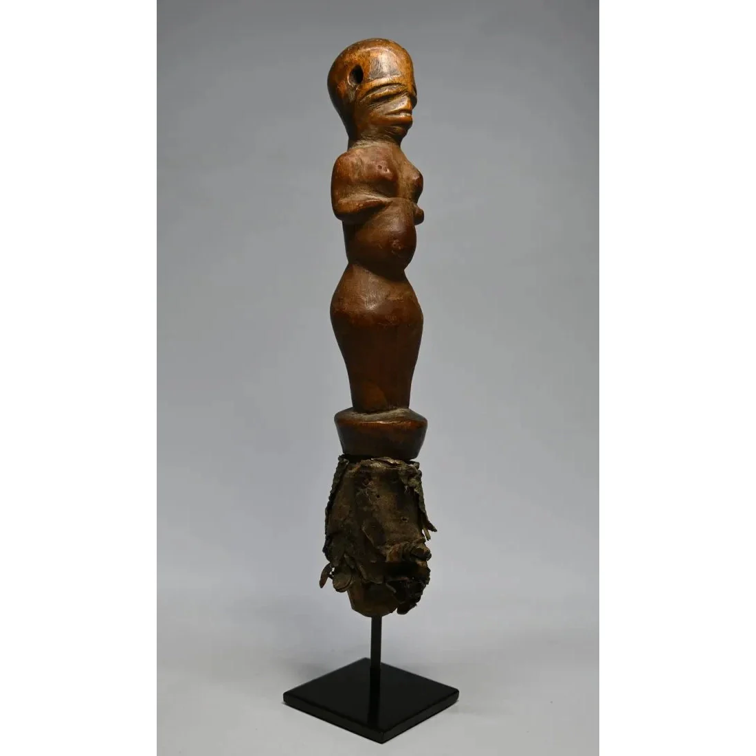 Makonde Flywhisk Handle, Mozambique #1125 - Image 2