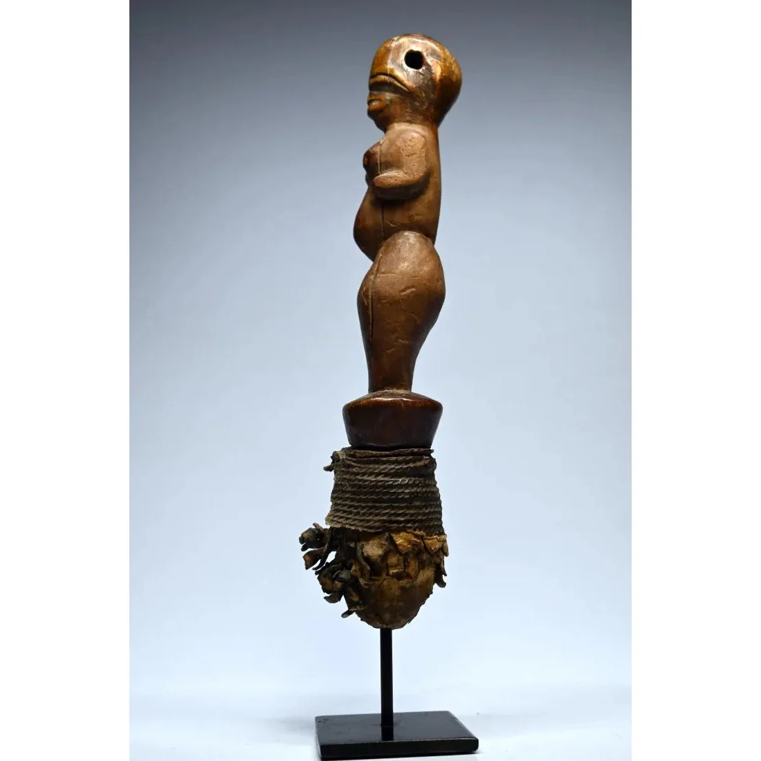 Makonde Flywhisk Handle, Mozambique #1125 - Image 3