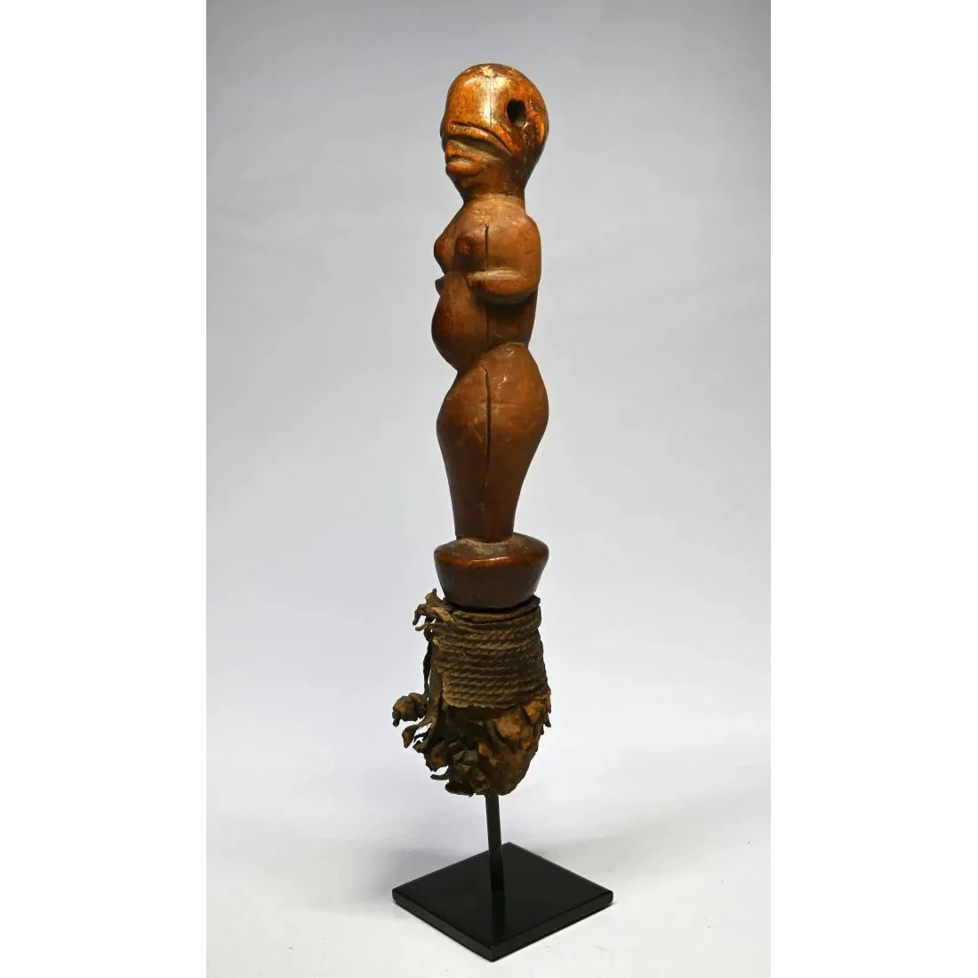Makonde Flywhisk Handle, Mozambique #1125 - Image 4