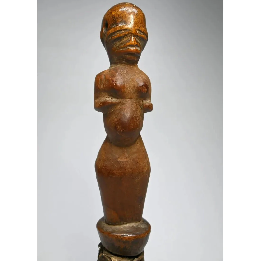 Makonde Flywhisk Handle, Mozambique #1125 - Image 7
