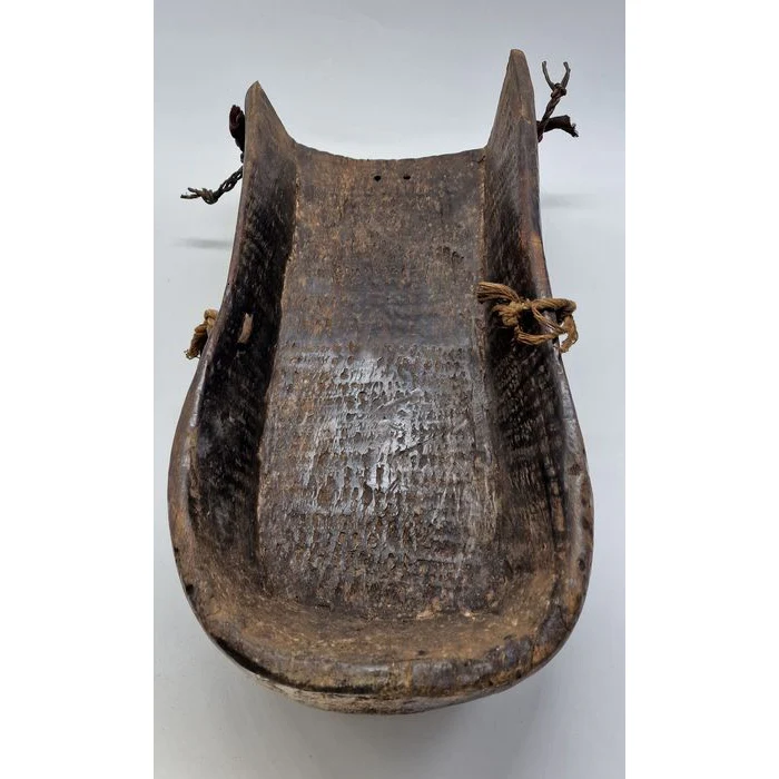 Makonde Ndimu Female Belly Mask, Tanzania #564 - Image 12