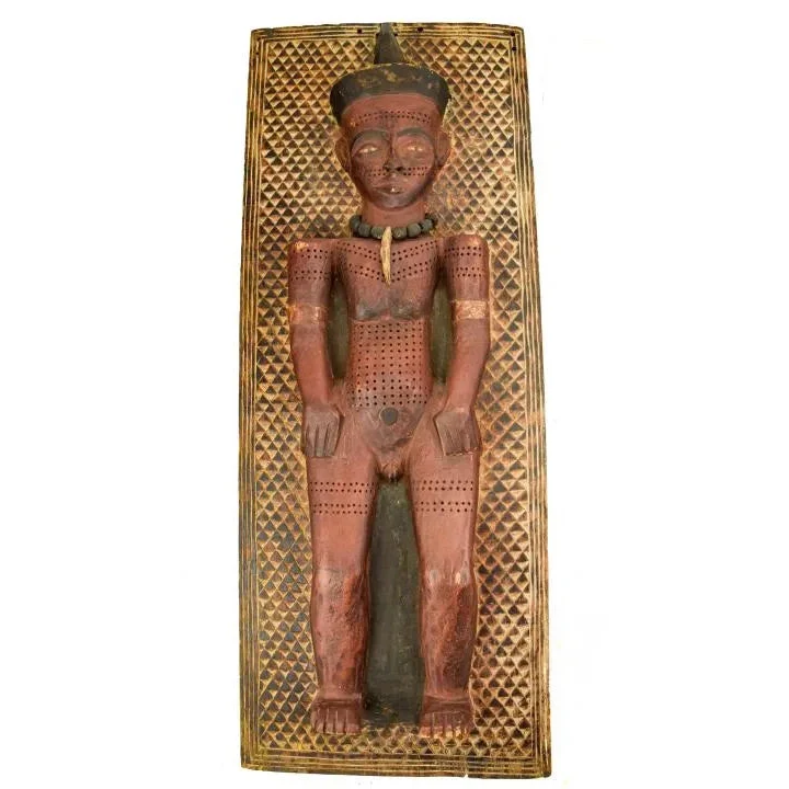 Pende Male and Female Fertility Plaques PAIR, DRC Zaire #984, #985 - Image 2