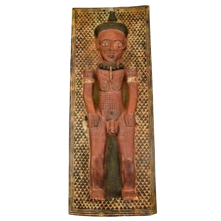 Pende Male and Female Fertility Plaques PAIR, DRC Zaire #984, #985 - Image 3