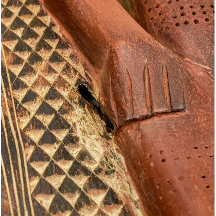 Pende Male and Female Fertility Plaques PAIR, DRC Zaire #984, #985 - Image 6