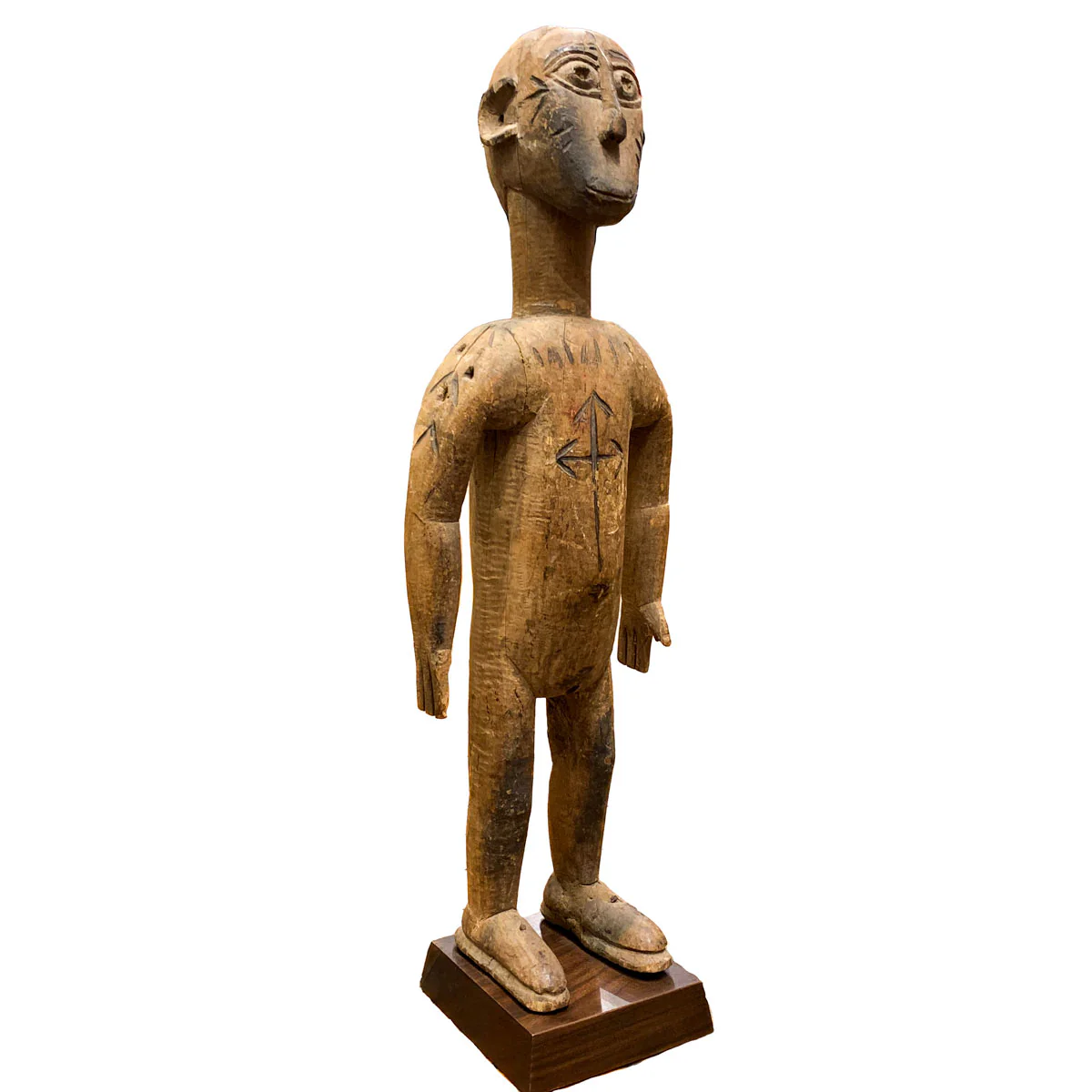 Ewe Male Shrine Figure, Togo #961 - Image 2