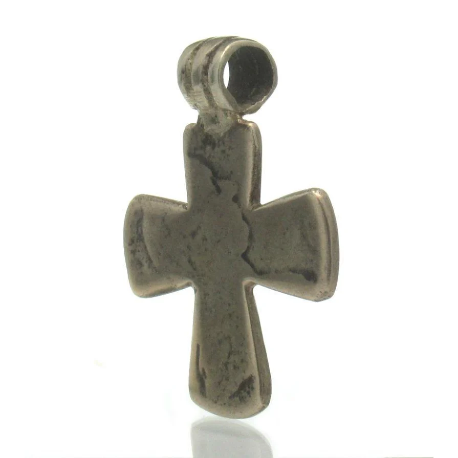 Maria Theresa Dollar Antique Neck Cross #2 - Image 3