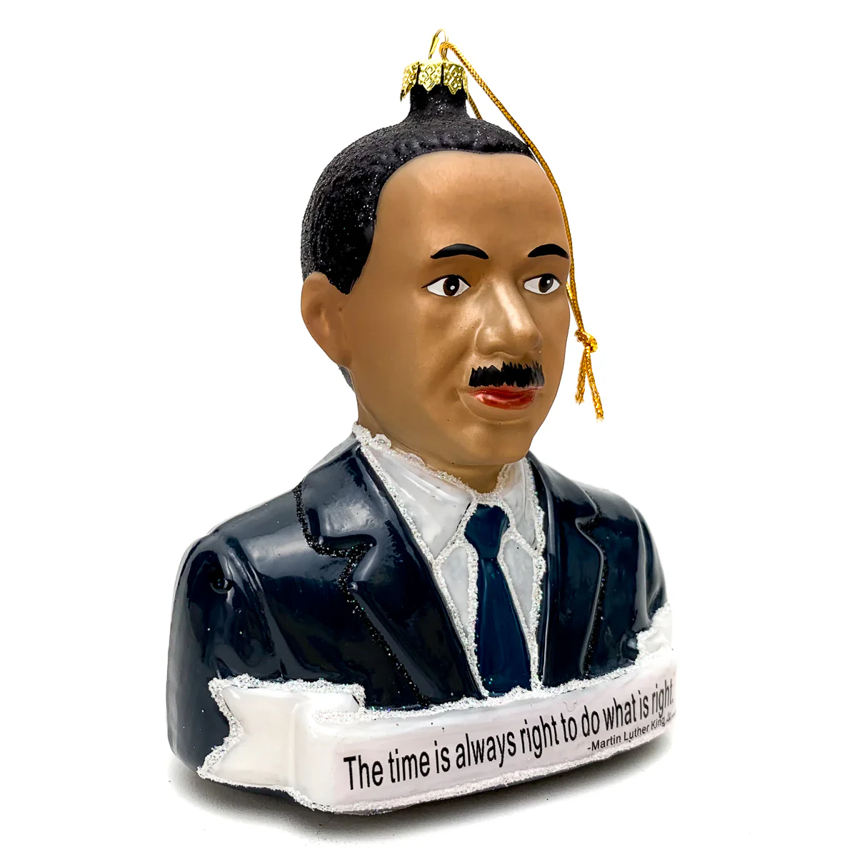 Martin Luther King Jr. Bust Ornament 50% OFF SALE - Image 2