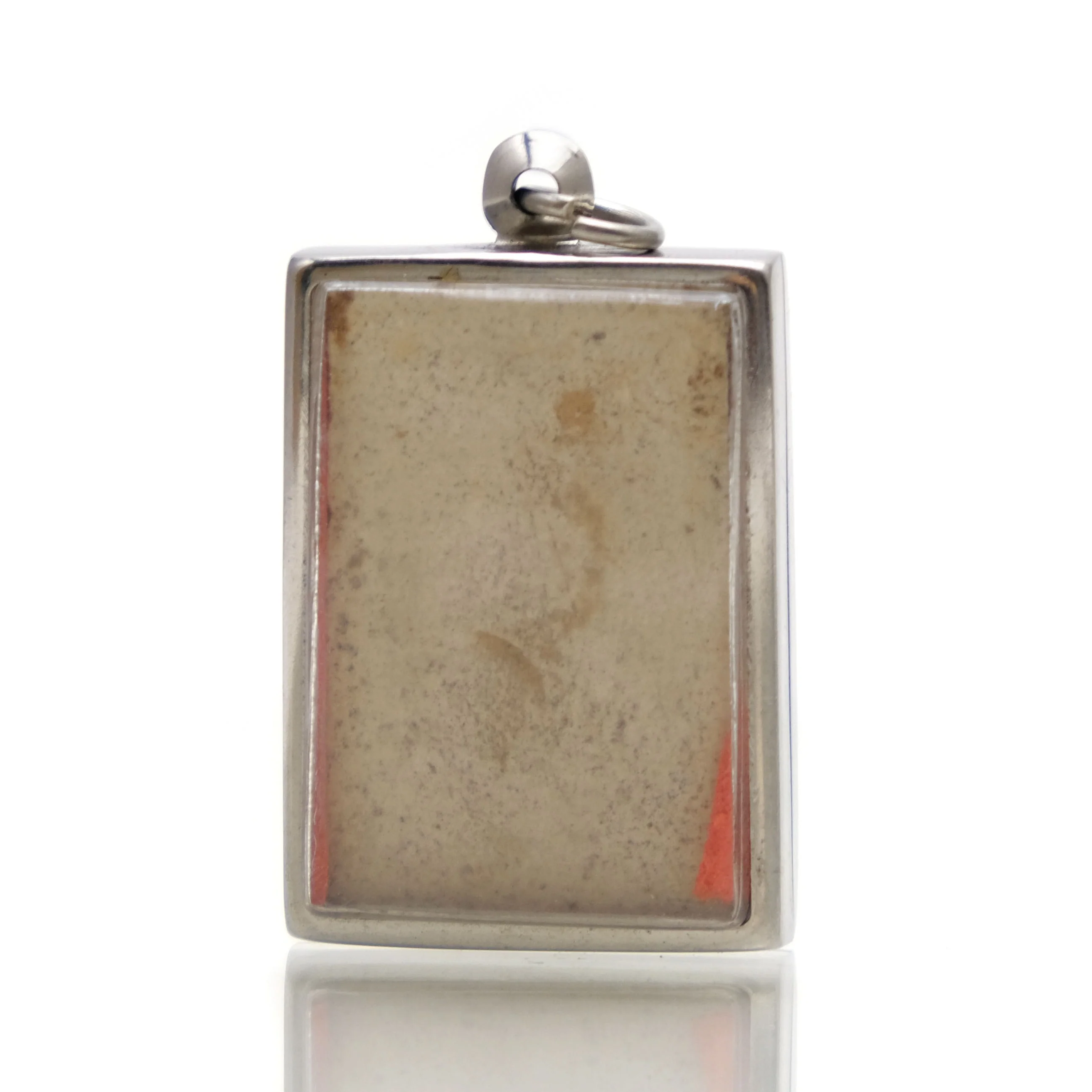Meditating Buddha ("Thursday Buddha") Amulet Pendant in Plastic Case - Image 3