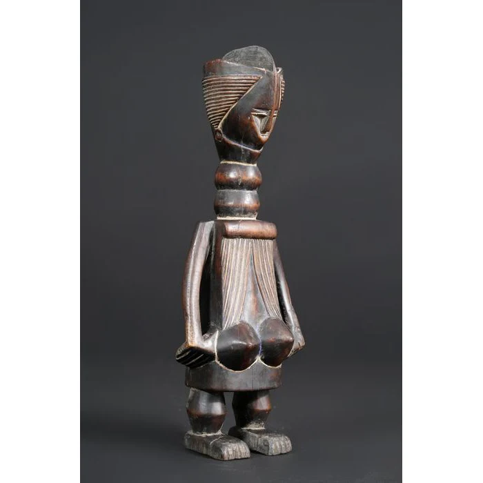Mende Female Figure, Sierra Leone / Liberia #892 - Image 3