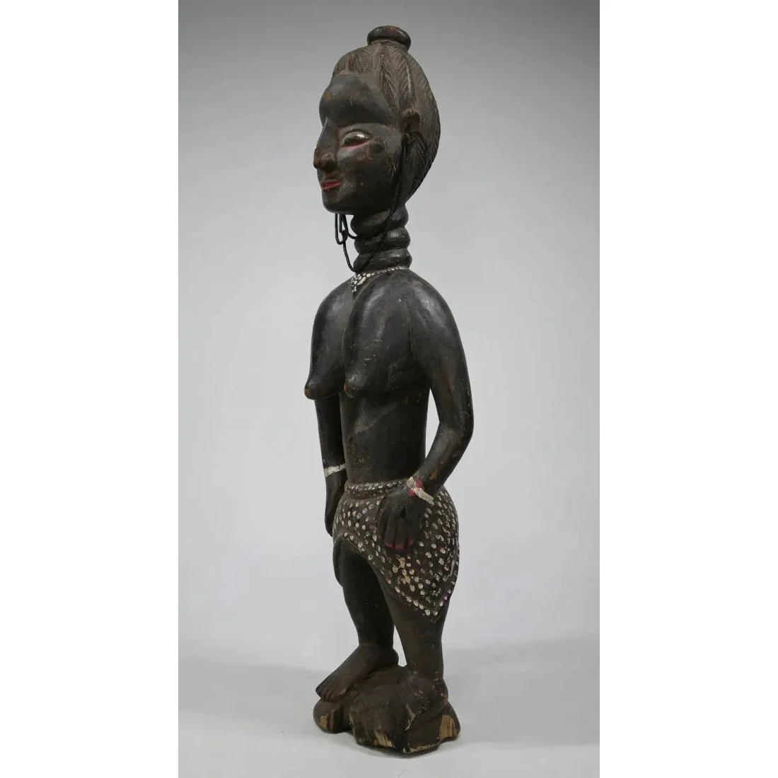 Temne / Mende Female Sculpture, Sierra Leone - Image 3