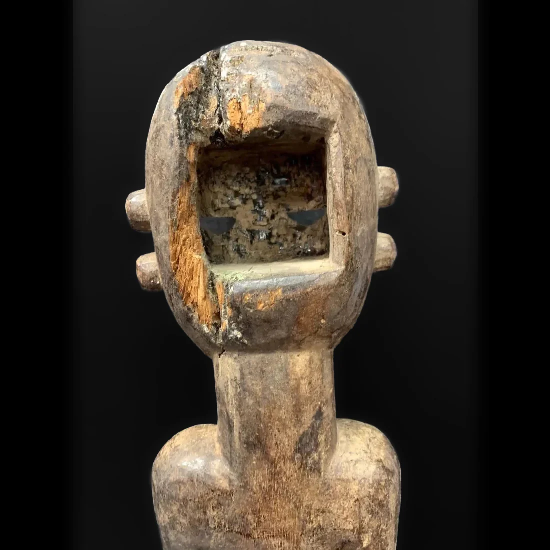 Salampasu Female Guardian Figure / Nkisi, DRC / Angola #106 - Image 6