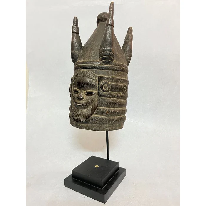 Mende Helmet Mask, Sierra Leone #137 - Image 2