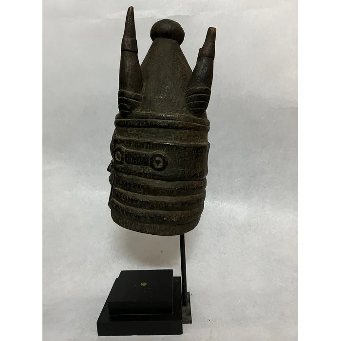 Mende Helmet Mask, Sierra Leone #137 - Image 4