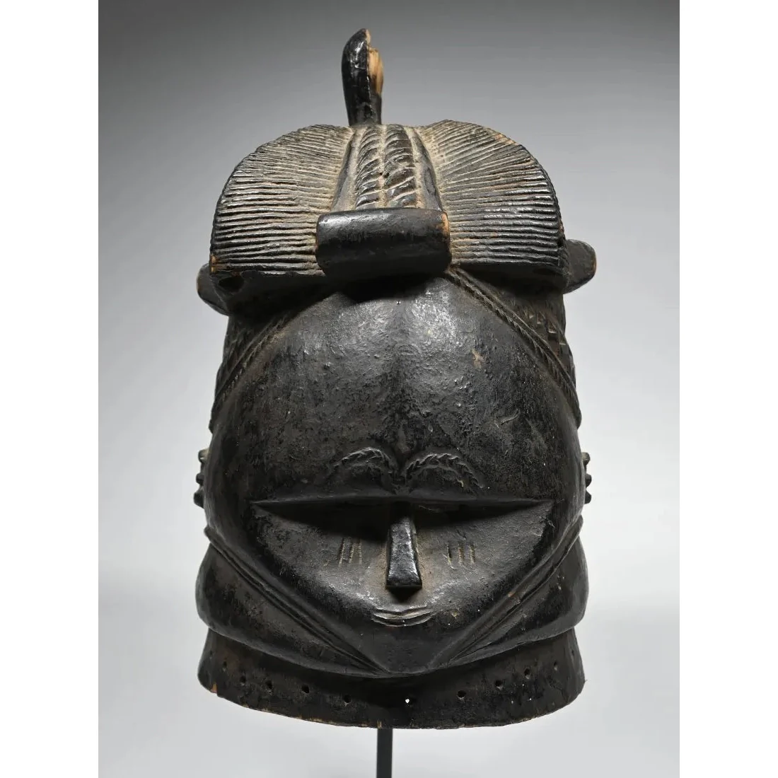Mende Helmet Mask, Sierra Leone PROVENANCE - Image 2