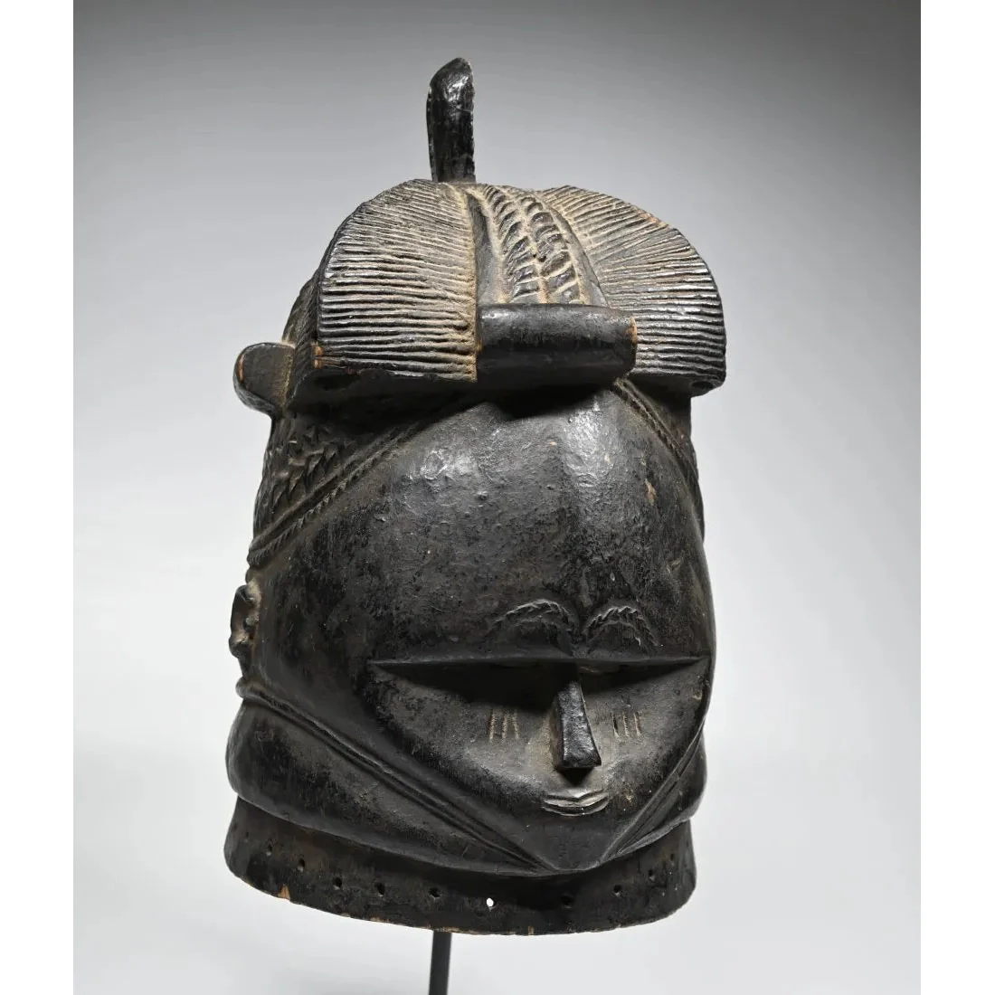 Mende Helmet Mask, Sierra Leone PROVENANCE - Image 3