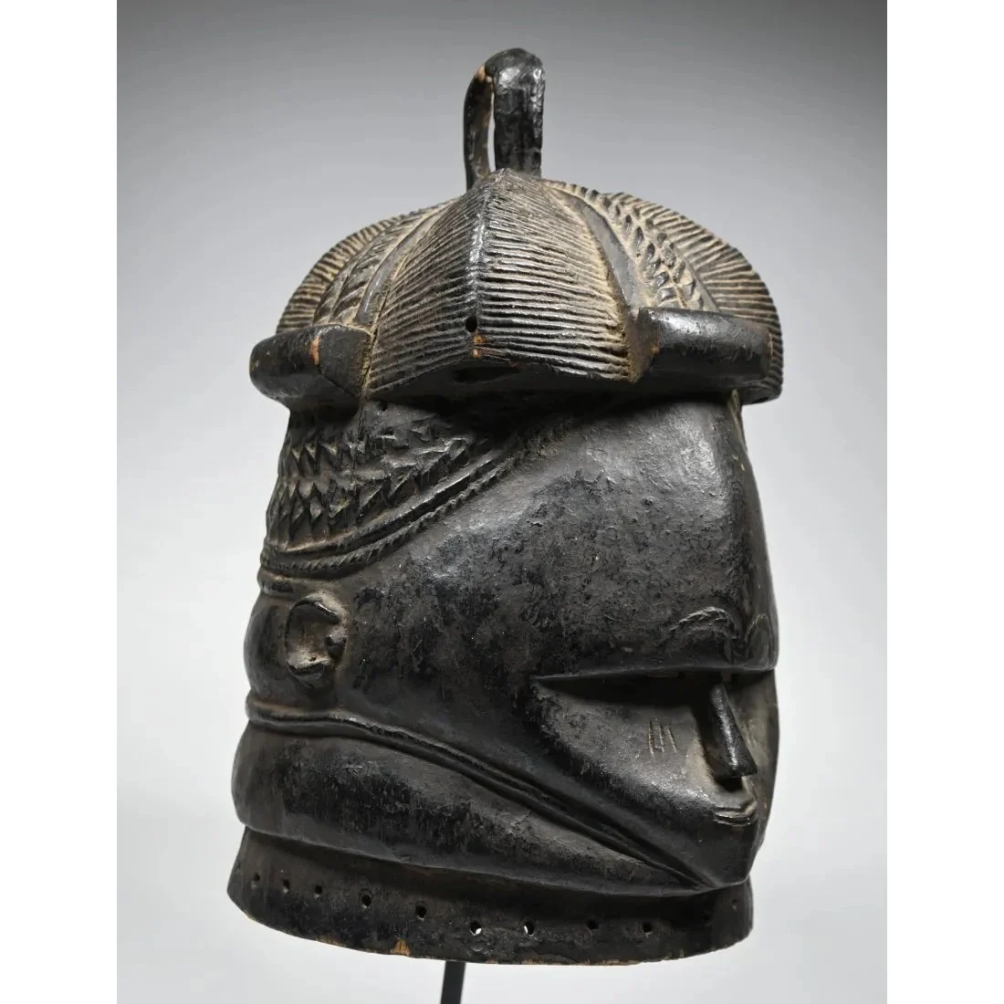 Mende Helmet Mask, Sierra Leone PROVENANCE - Image 4