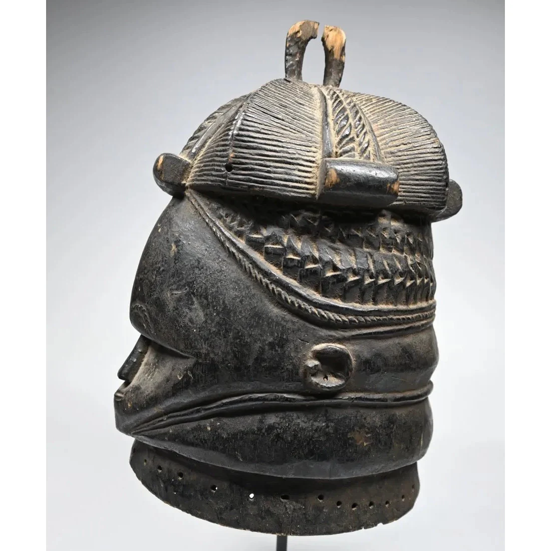 Mende Helmet Mask, Sierra Leone PROVENANCE - Image 5
