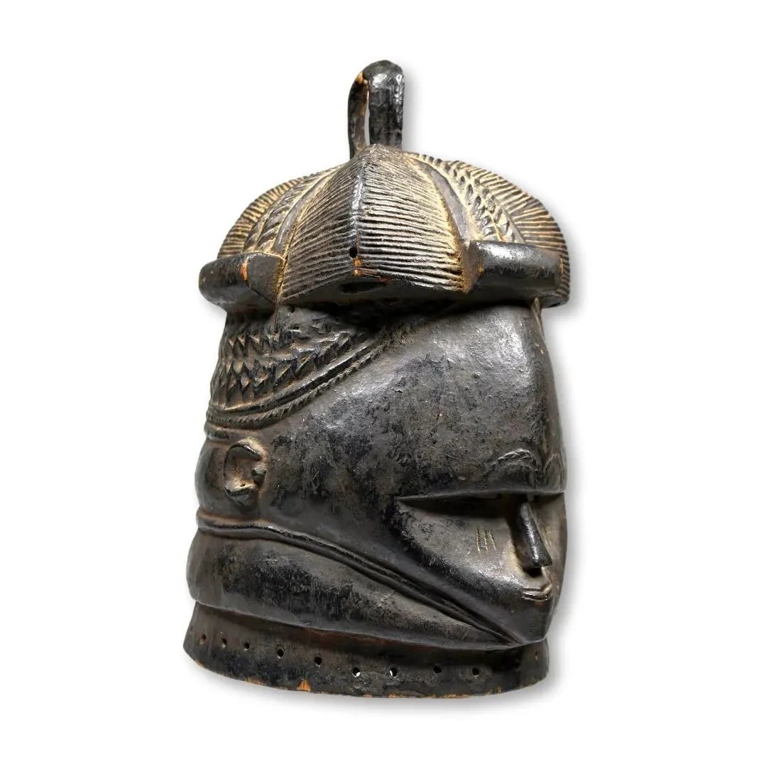 Mende Helmet Mask, Sierra Leone PROVENANCE - Image 9