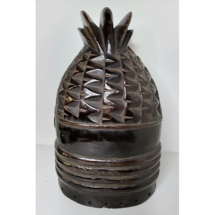 Mende Sande Helmut Mask, Sierra Leone #144 - Image 4