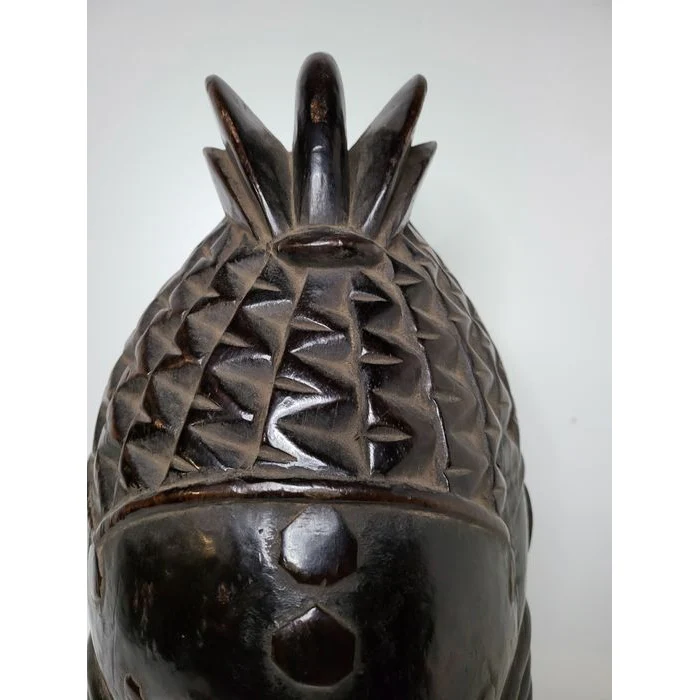 Mende Sande Helmut Mask, Sierra Leone #144 - Image 6