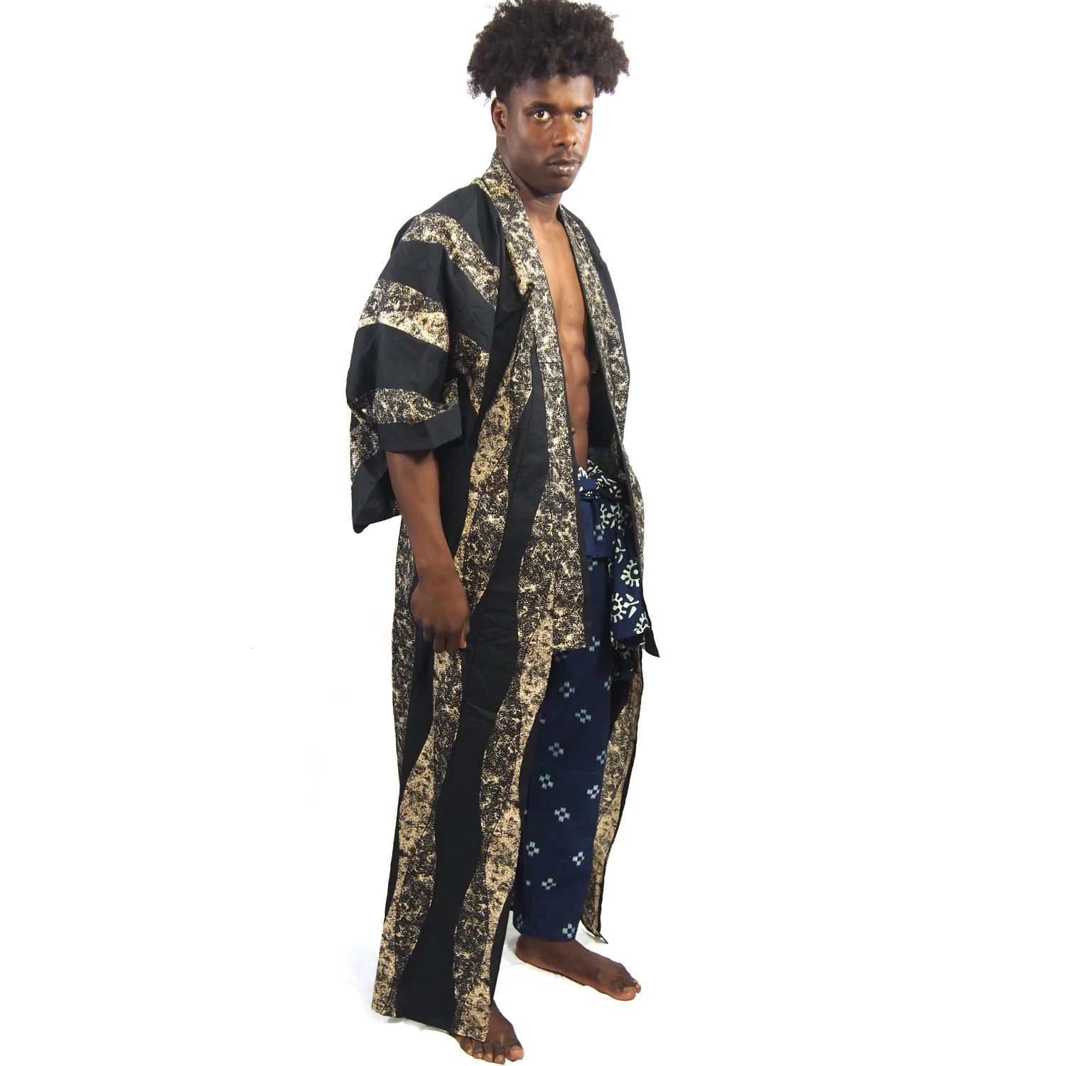 Men's Long Kimono 3 - Image 2