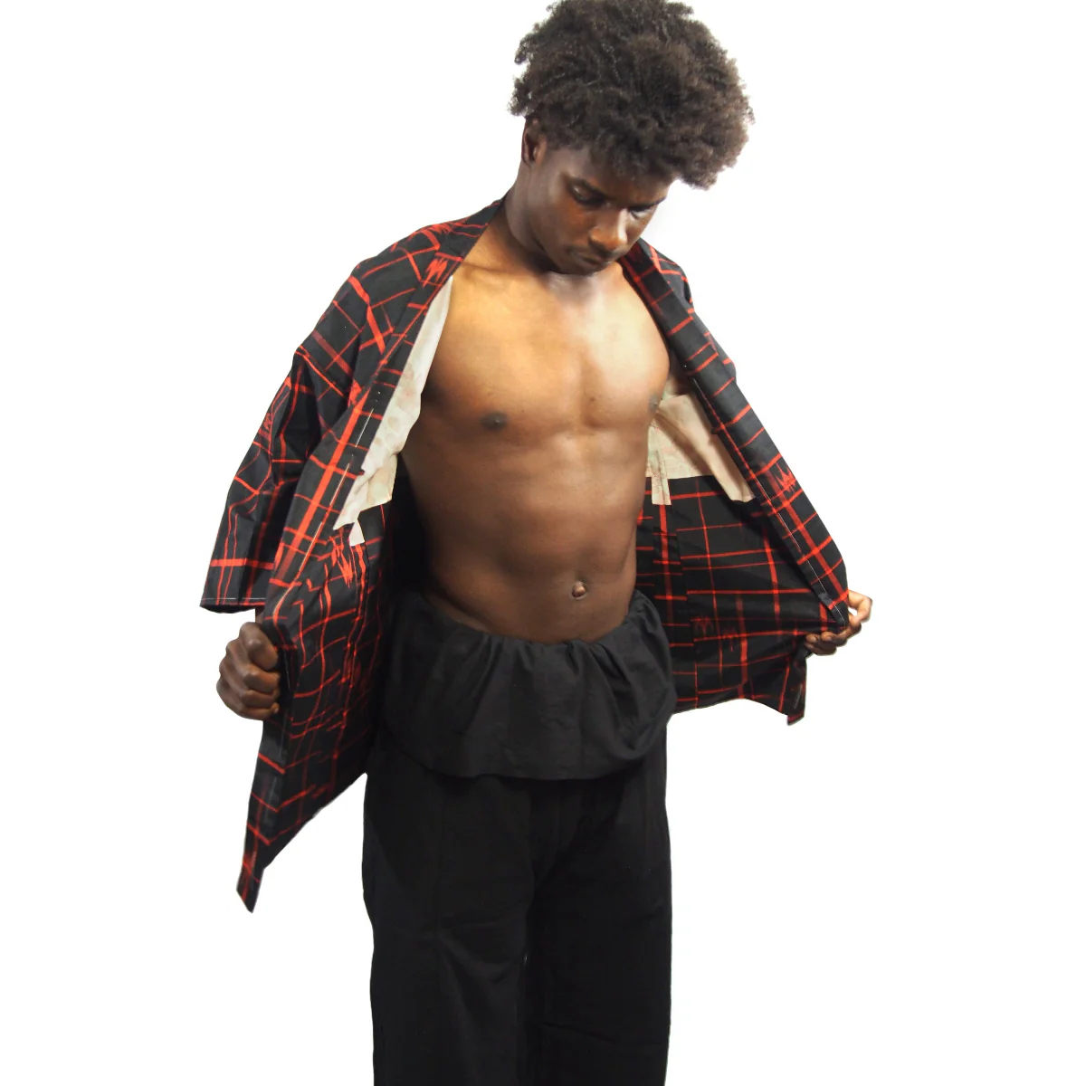 Men's Short Kimono 3 - Image 2