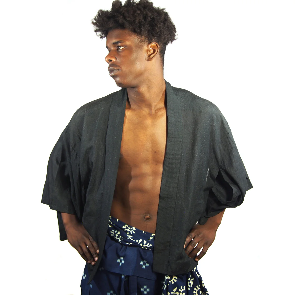 Men's Short Kimono 5 - Image 2