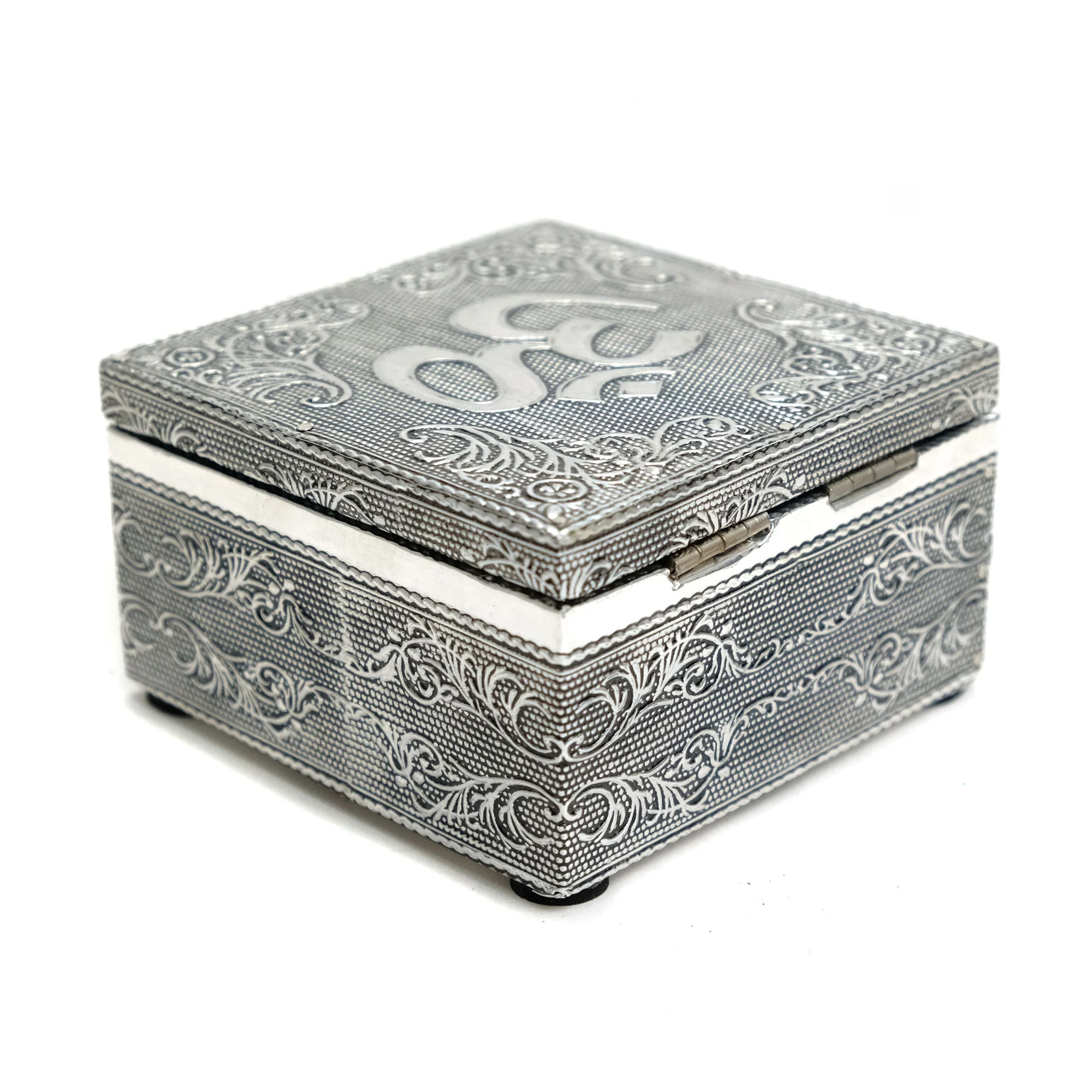Metal Embossed Box 4", Om - Image 3