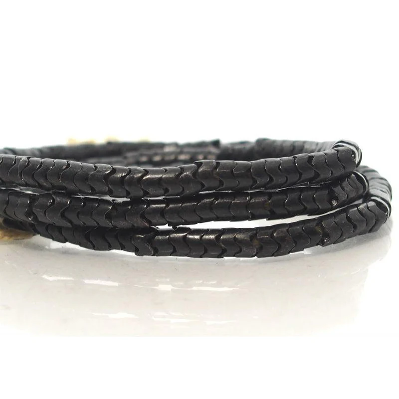 Metal Snake Vertebrae Bead Strand - Image 4
