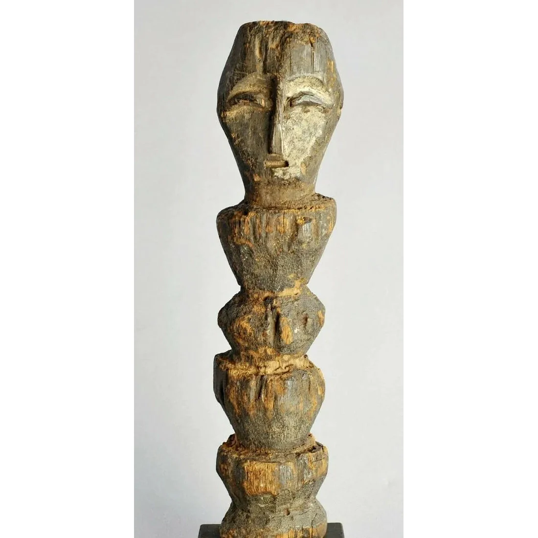 Metoko Bukota Society Anthropomorphic Post, Congo #43 - Image 5