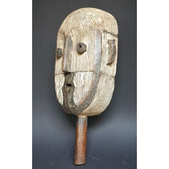 Metoko Bukota Society Handheld Mask, Congo #310 - Image 3