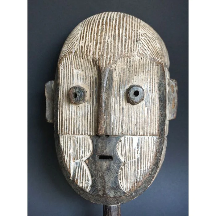 Metoko Bukota Society Handheld Mask, Congo #310 - Image 7