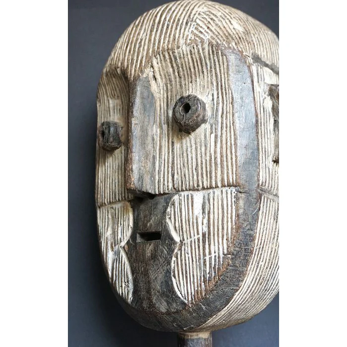 Metoko Bukota Society Handheld Mask, Congo #310 - Image 8