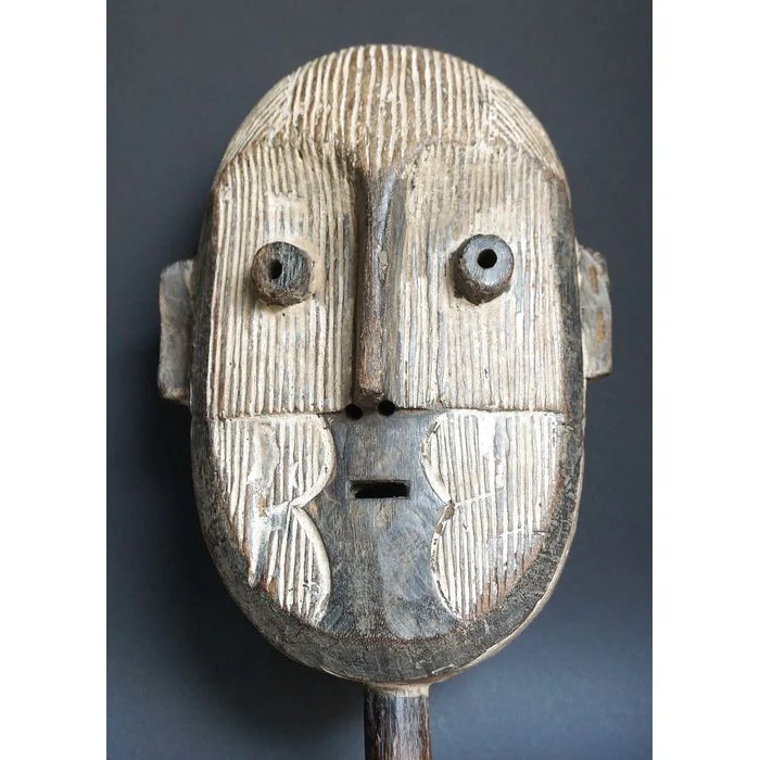 Metoko Bukota Society Handheld Mask, Congo #310 - Image 9