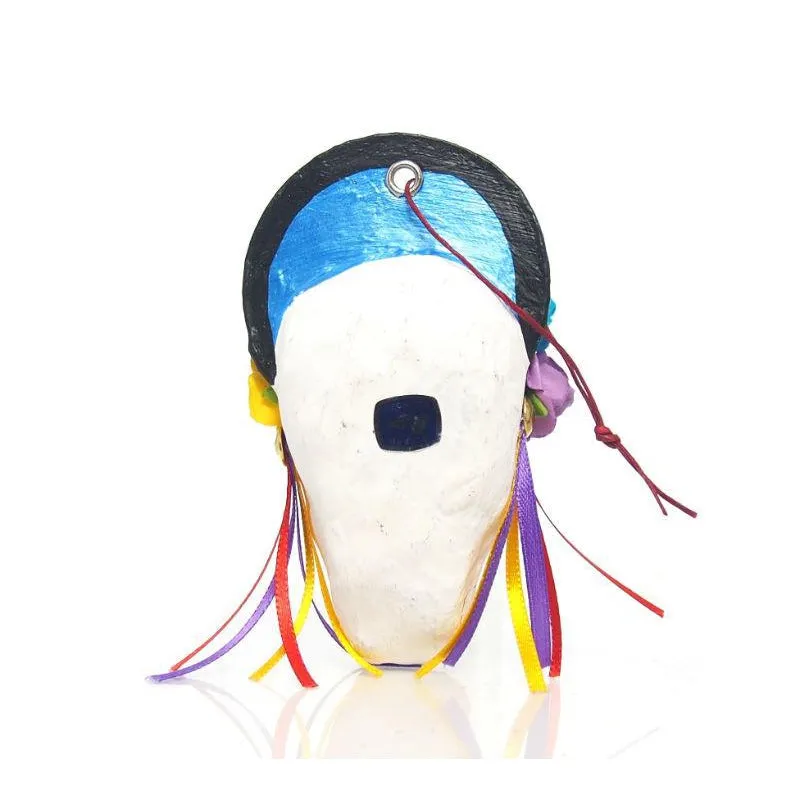 Paper Mache Catrina Ornament, B - Image 3
