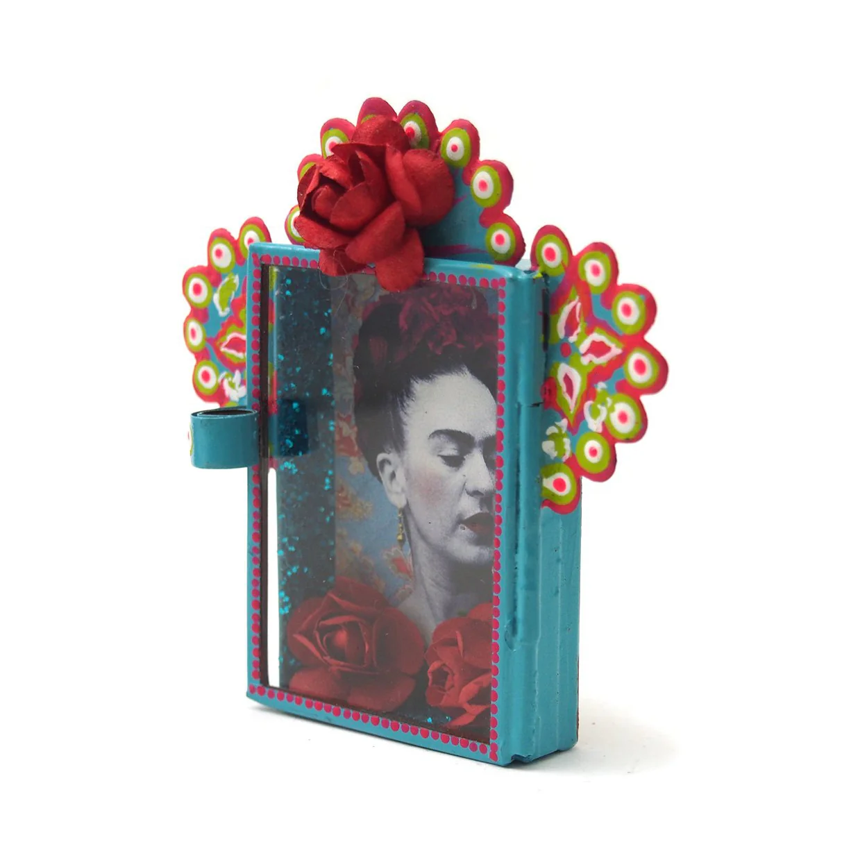 Mini Frida with Red Flower Nicho - Image 2