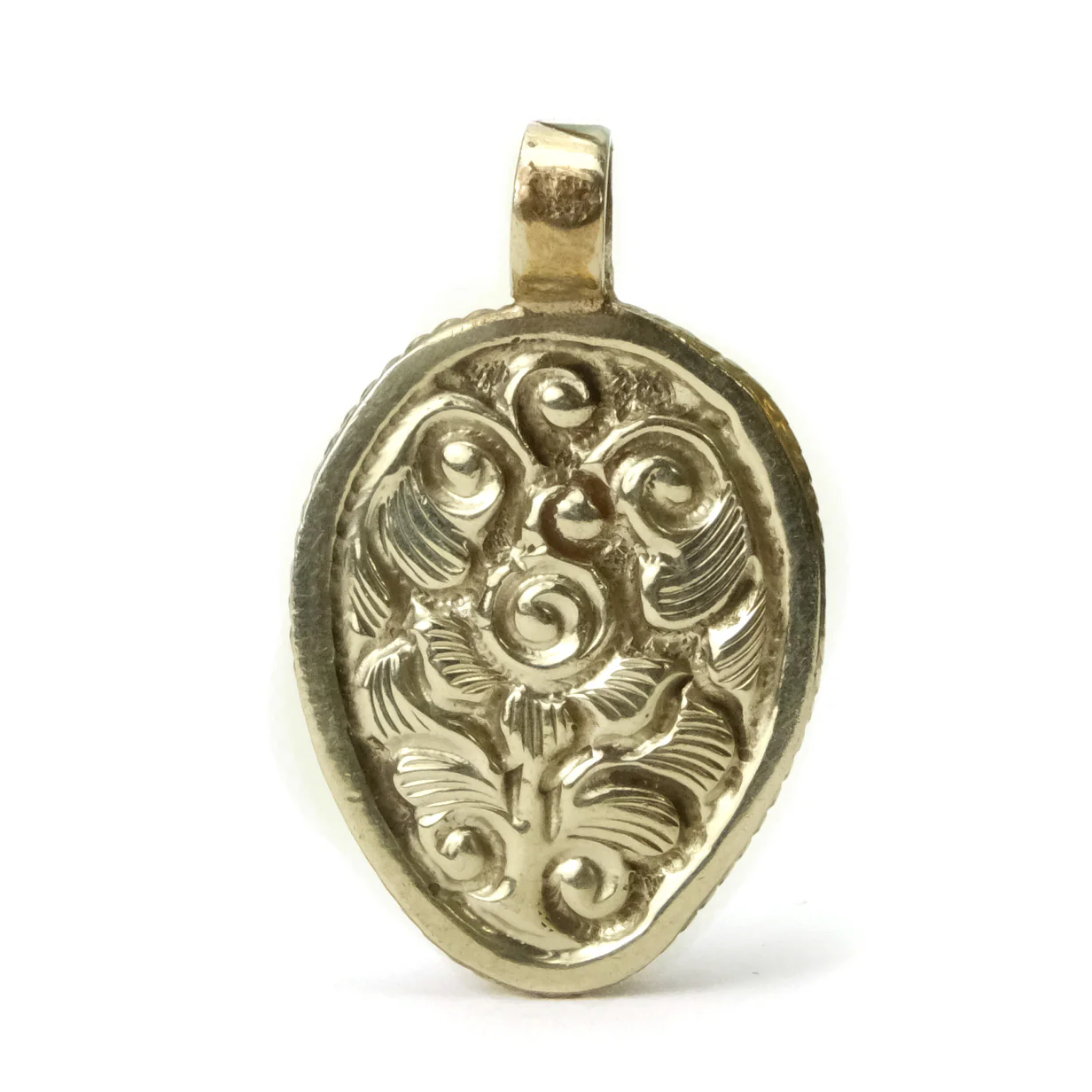 Moon Oval Bone Pendant # 52- 1 - Image 3