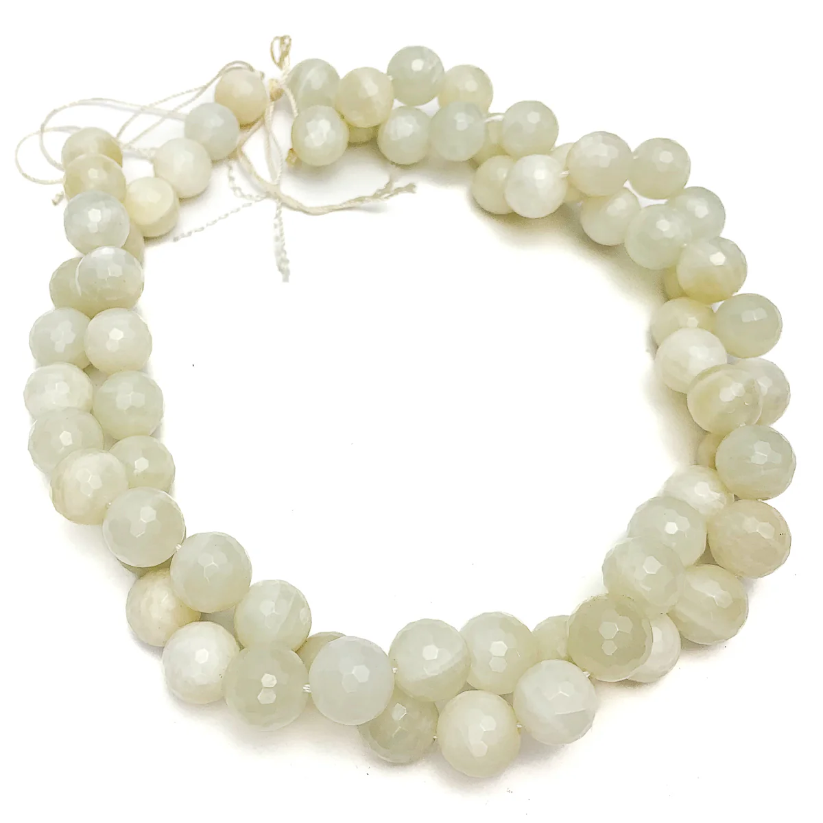 Moonstone 12mm Faceted Rounds - Image 3
