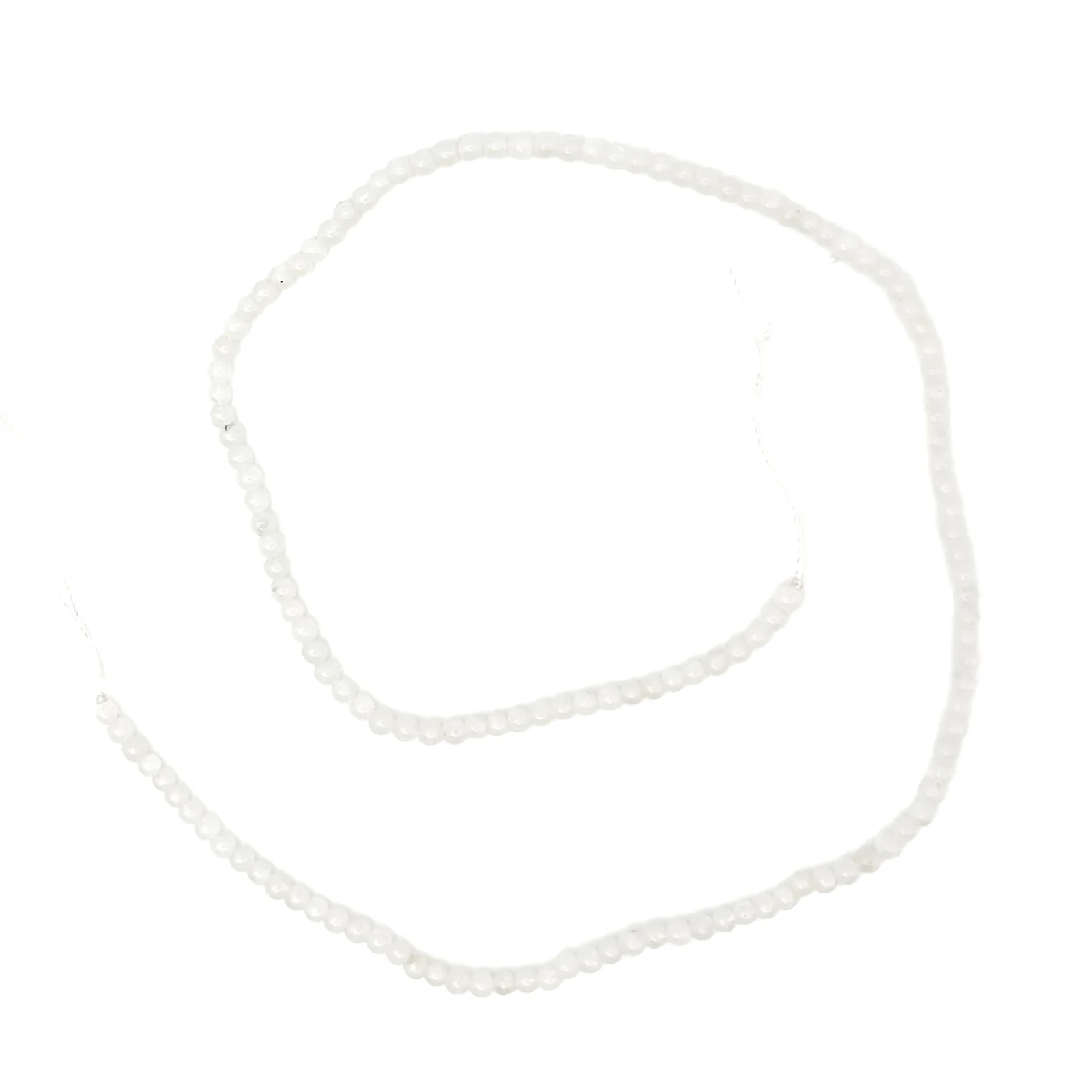 Moonstone 3.5mm Smooth Rounds Bead Strand - Image 2