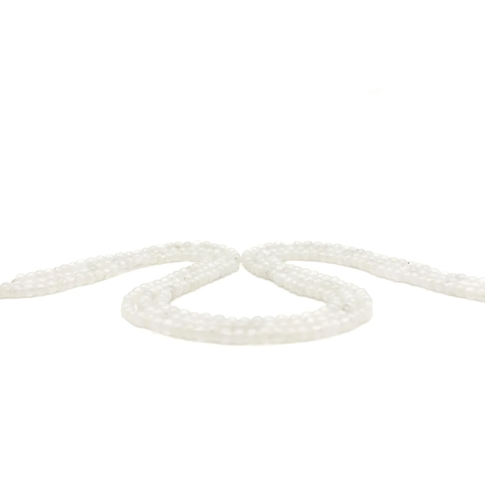 Moonstone 3.5mm Smooth Rounds Bead Strand - Image 7