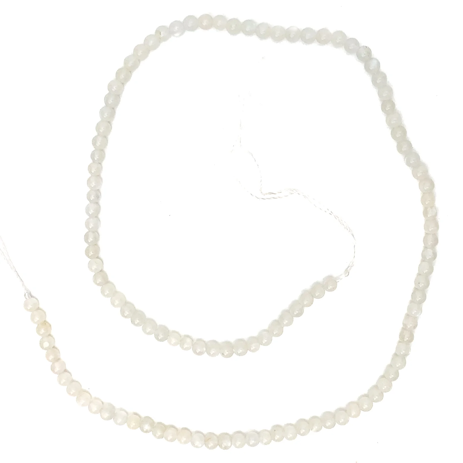 Moonstone 3mm Smooth Rounds Bead Strand - Image 2