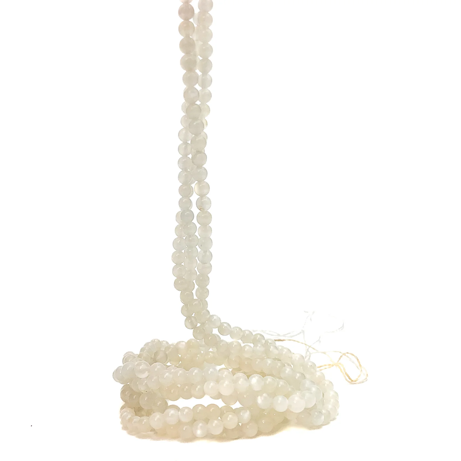 Moonstone 3mm Smooth Rounds Bead Strand - Image 3