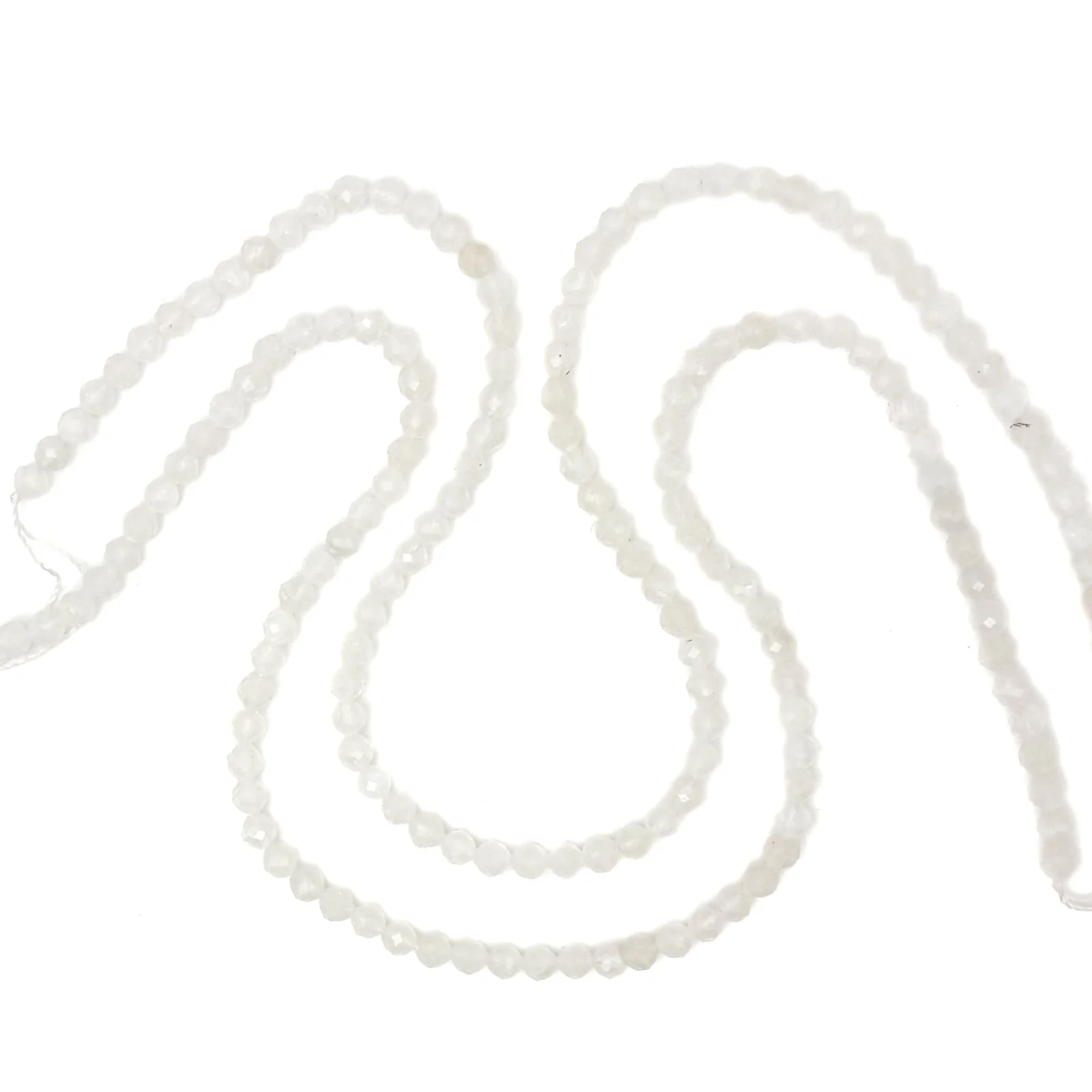 Moonstone 4.5mm Faceted Rounds Bead Strand - Image 5